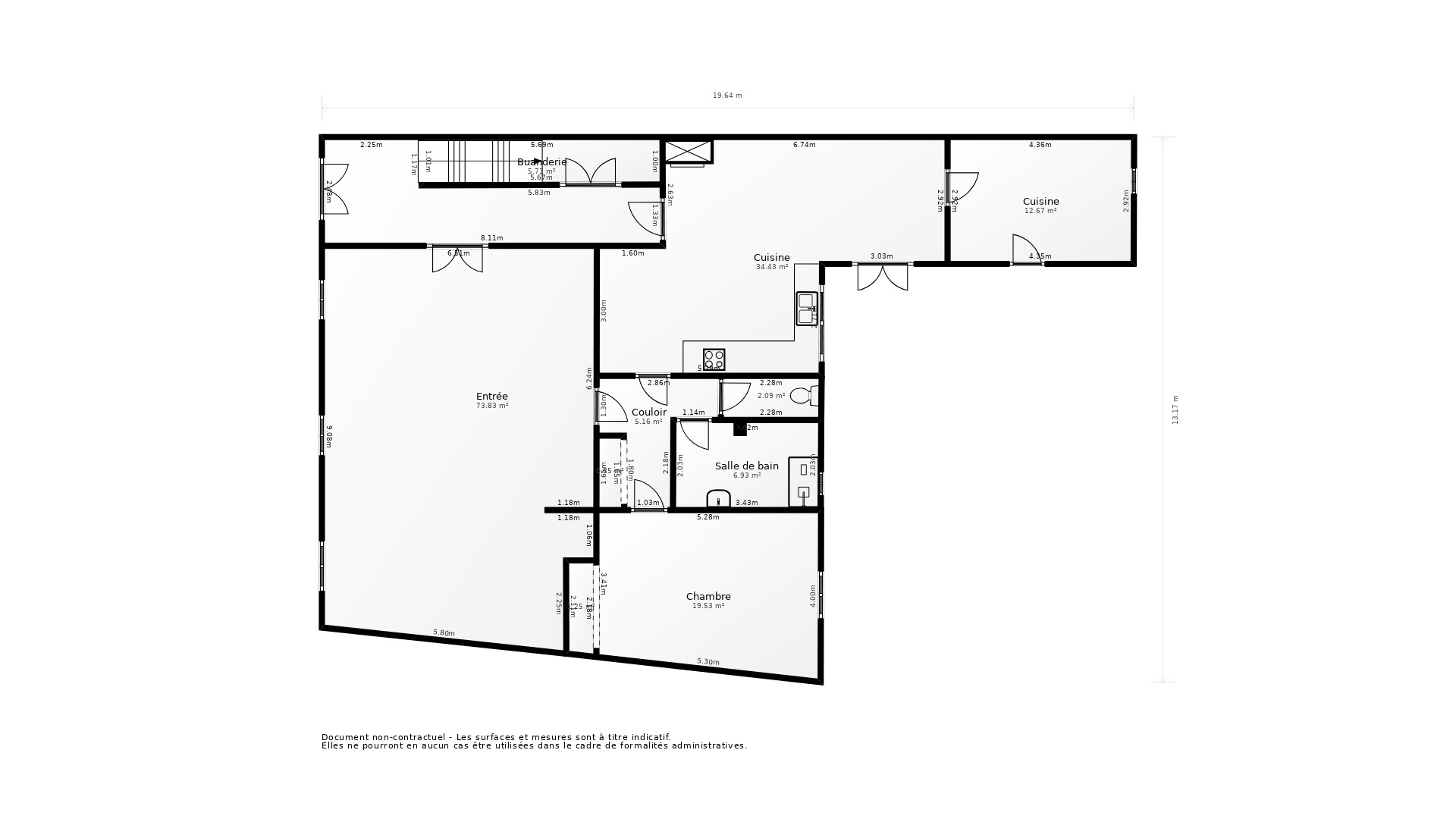Vente Maison LA TREMBLADE - 7 pièces - 237 m² - (17390)