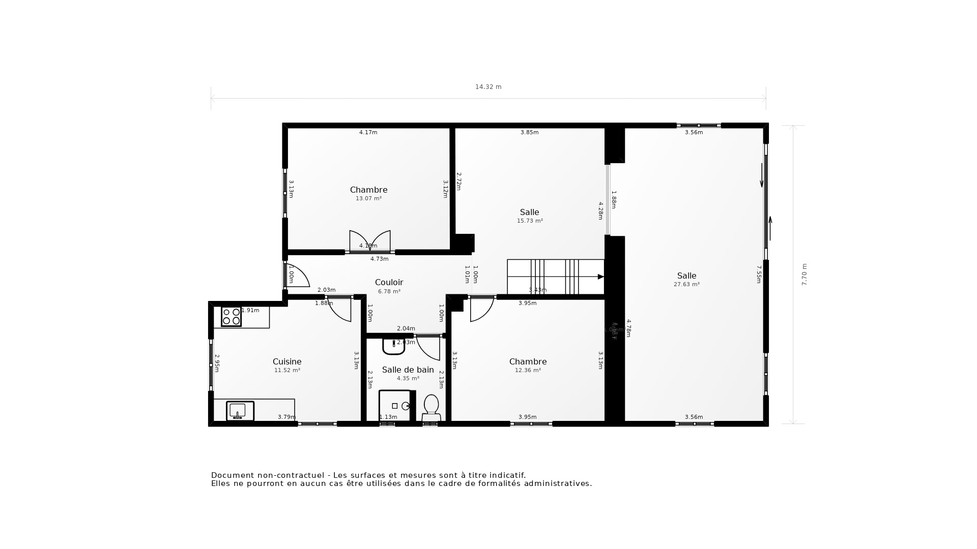 Vente Maison BADEFOLS SUR DORDOGNE - 7 pièces - 137 m² - (24150)