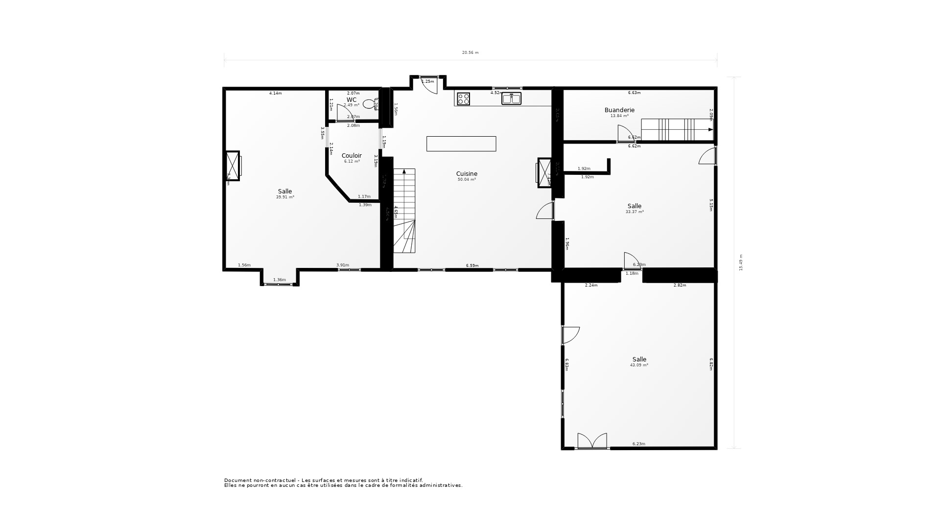 Vente Maison LA JEMAYE PONTEYRAUD - 7 pièces - 231 m² - (24410)