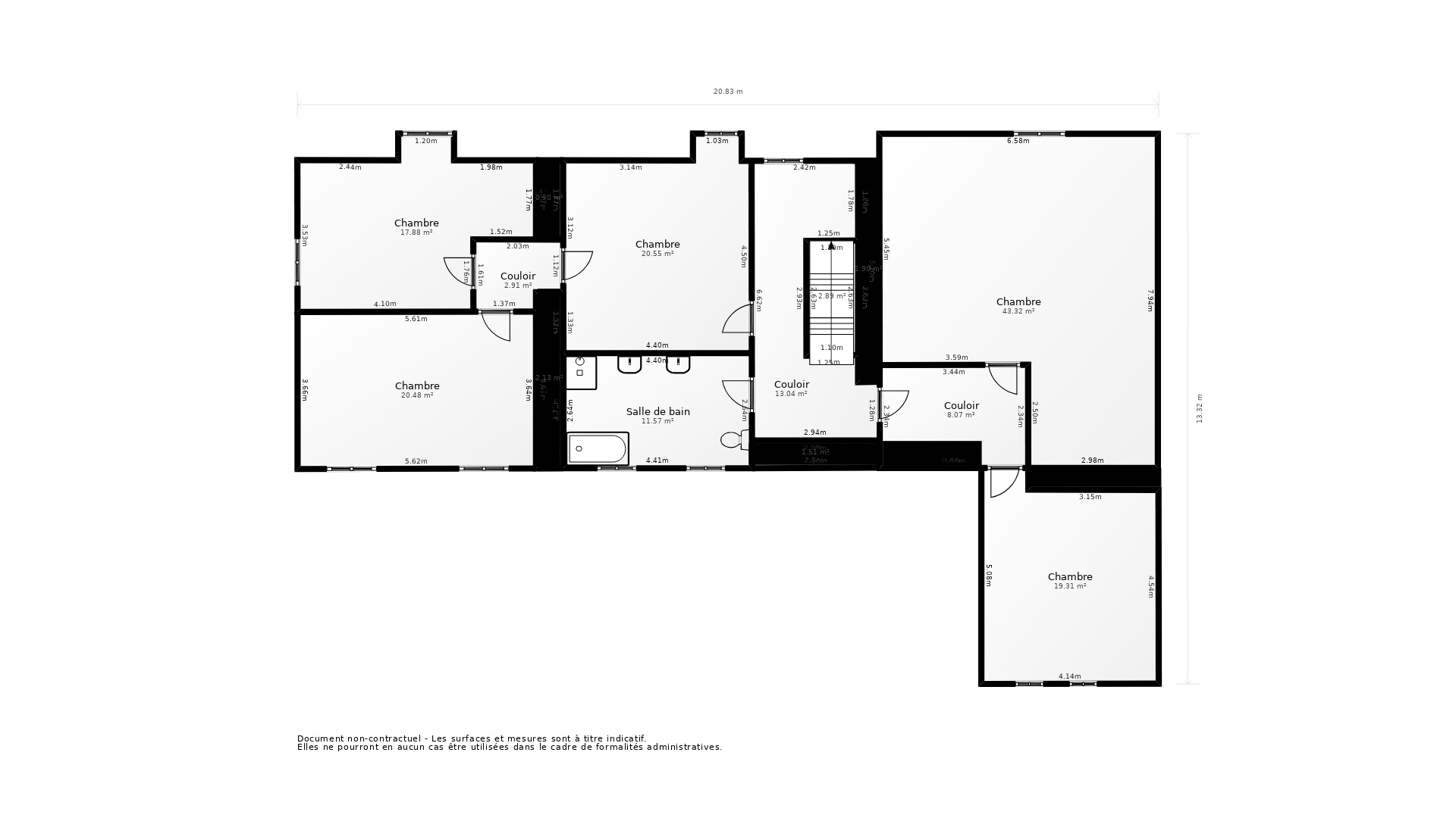 Vente Maison LA JEMAYE PONTEYRAUD - 7 pièces - 231 m² - (24410)