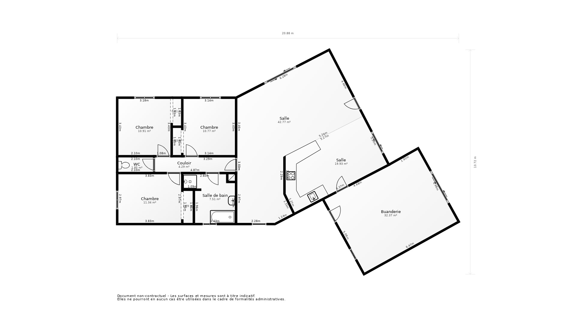 Vente Maison SAUGNAC ET CAMBRAN - 4 pièces - 110 m² - (40180)