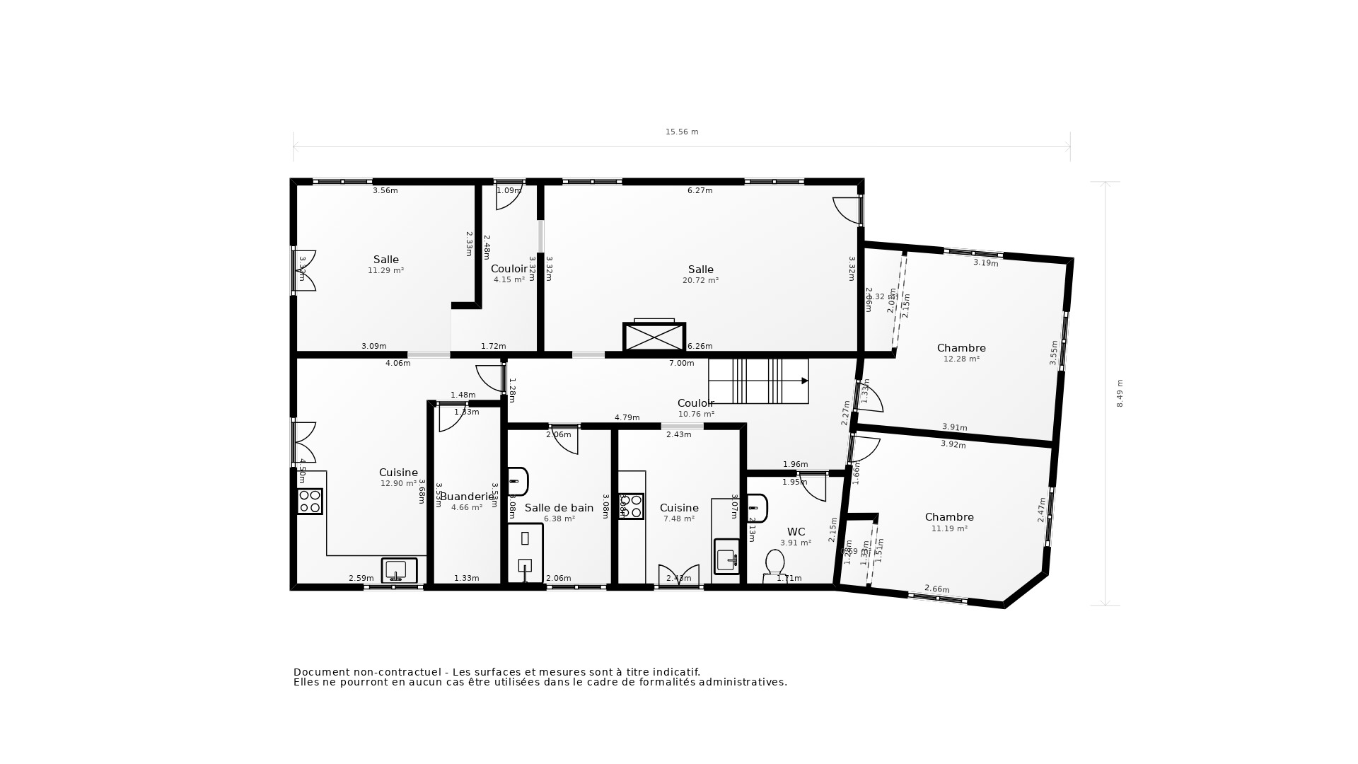 Vente Maison CUBZAC LES PONTS - 5 pièces - 157 m² - (33240)