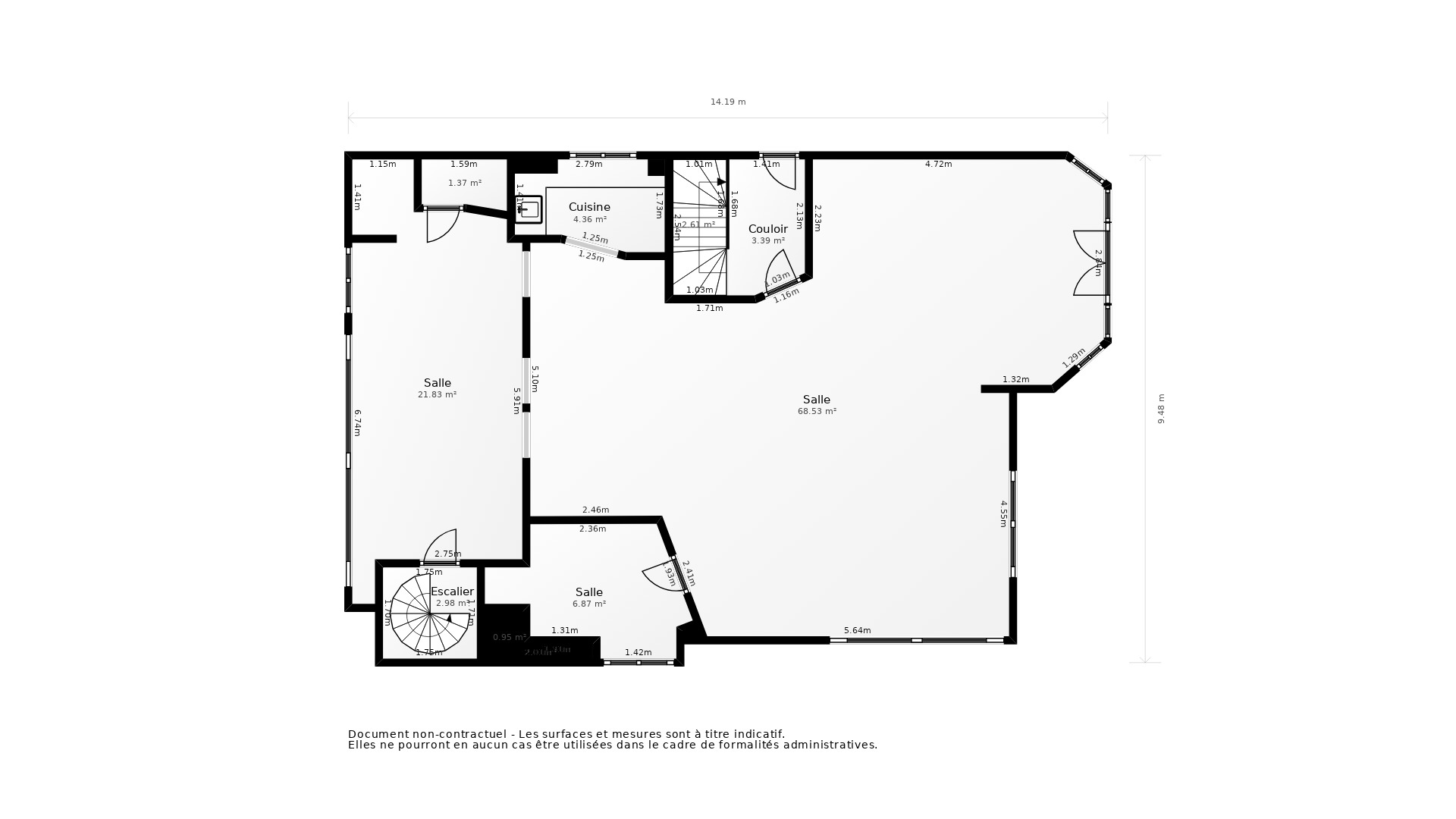 Vente Immeuble BENODET - -   270 m² - (29950)
