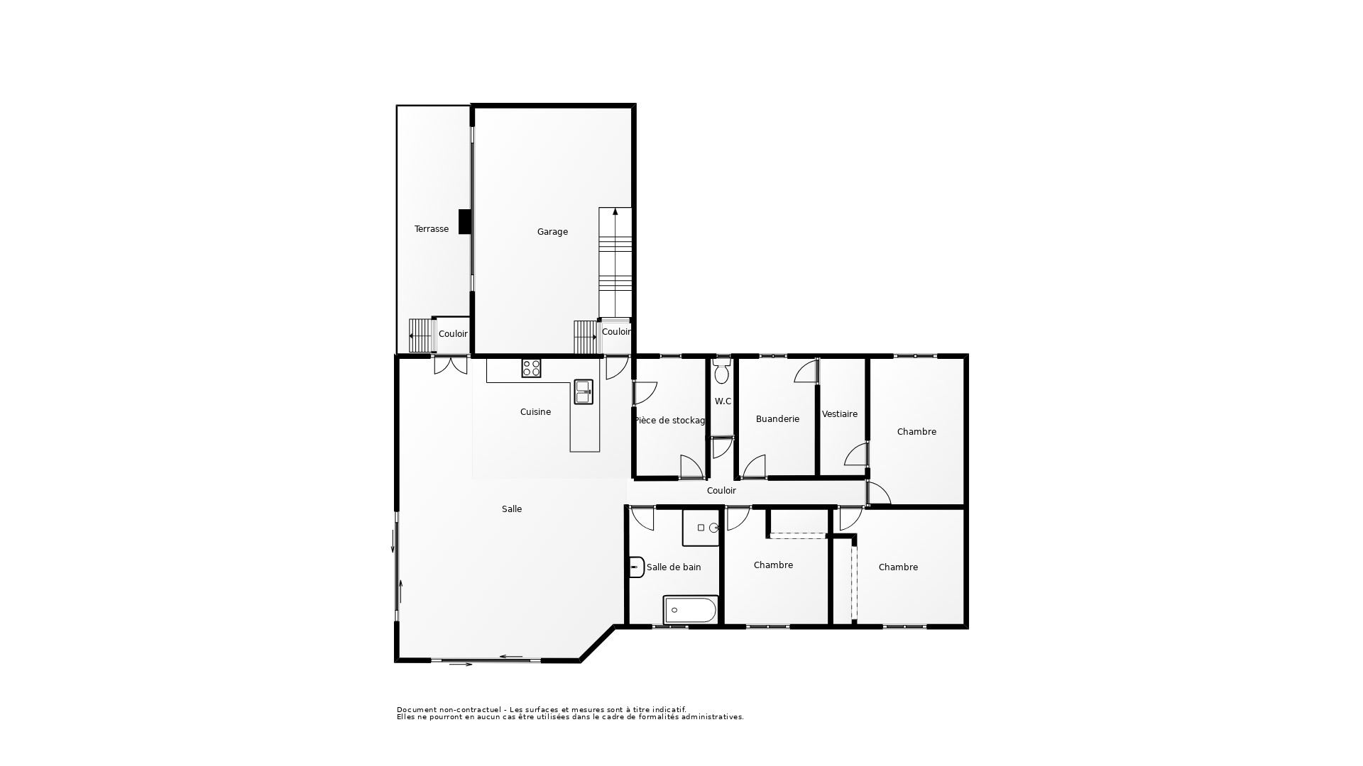 Vente Maison LARUSCADE - 4 pièces - 140 m² - (33620)