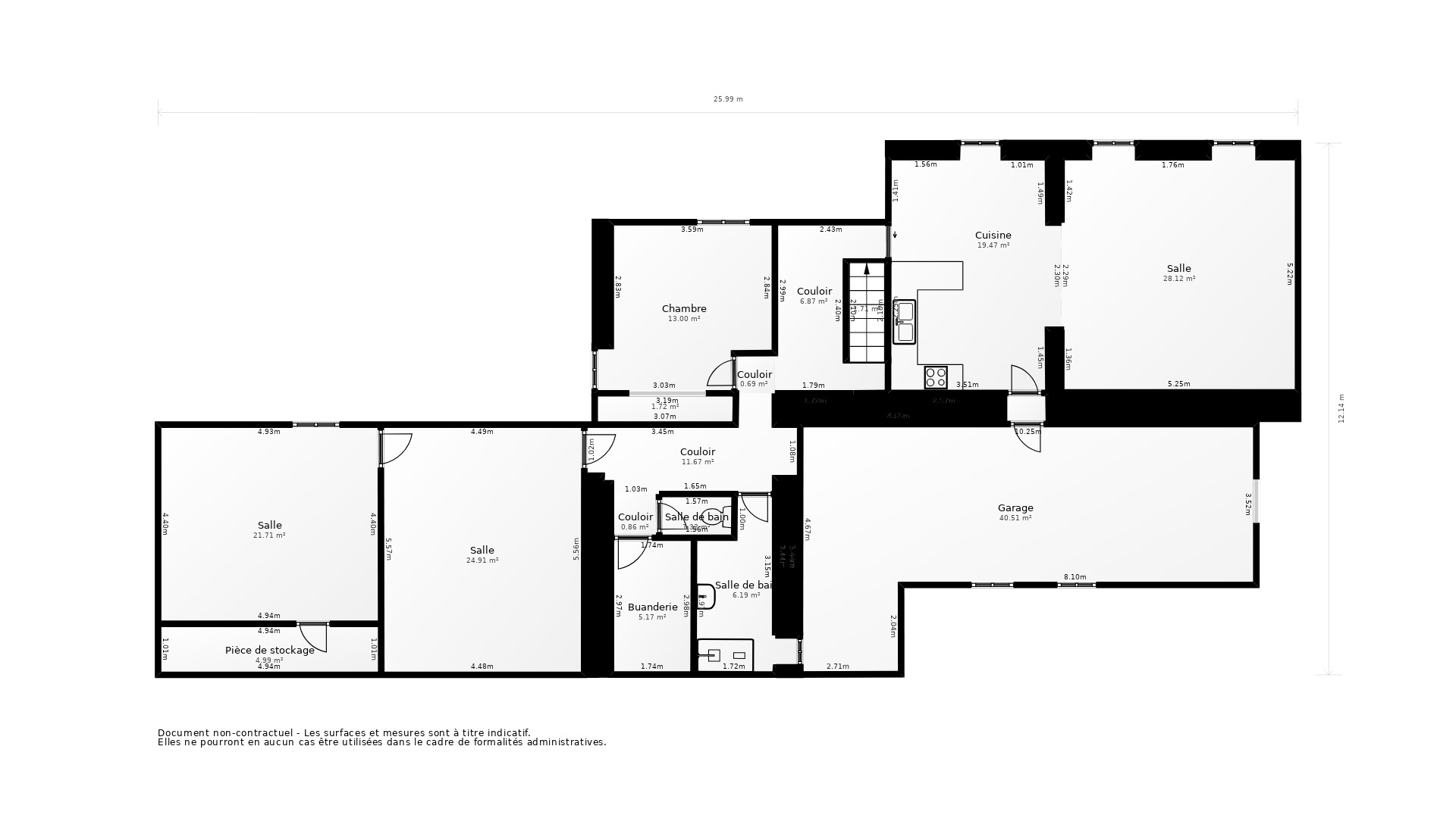 Vente Maison GAURIAC - 5 pièces - 124 m² - (33710)