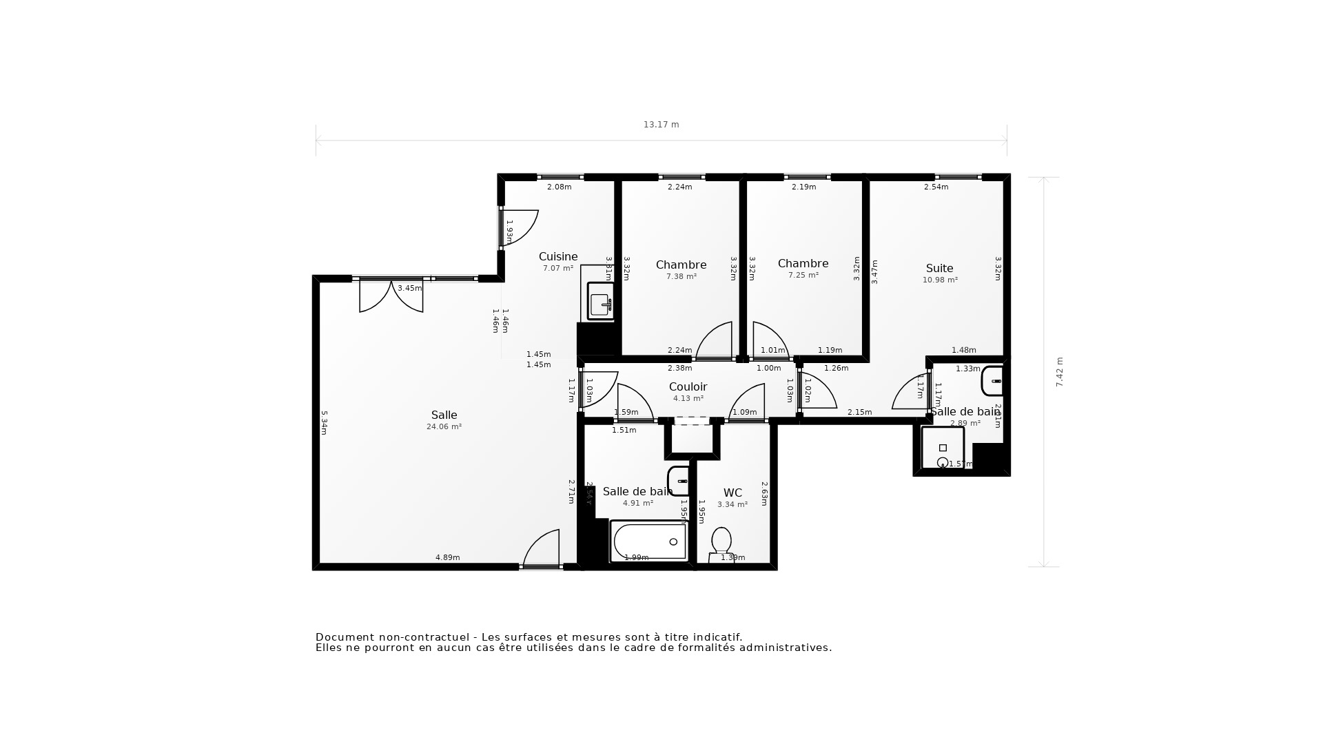 Vente Appartement BORDEAUX - 4 pièces - 84 m² - (33800)