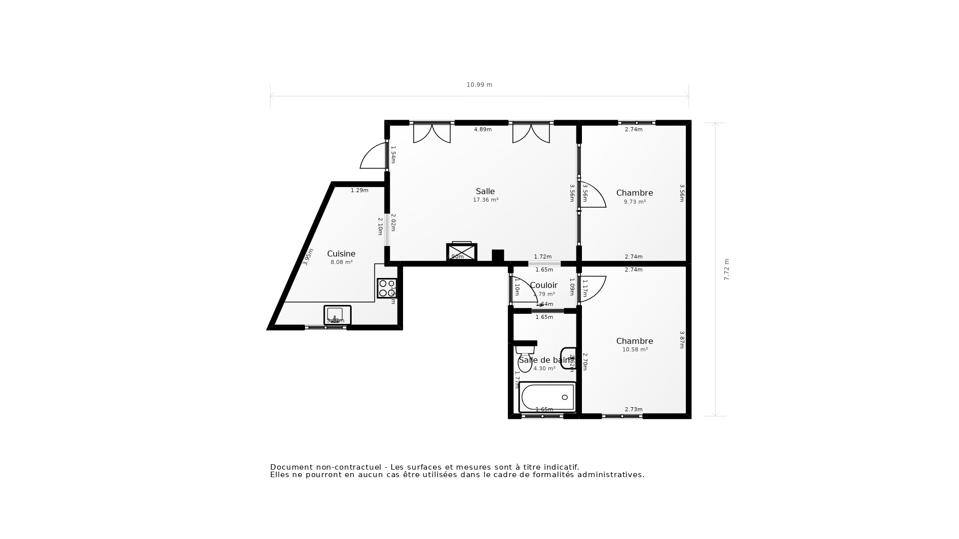 Vente Appartement ST CYR L ECOLE - 3 pièces - 66,6 m² - (78210)