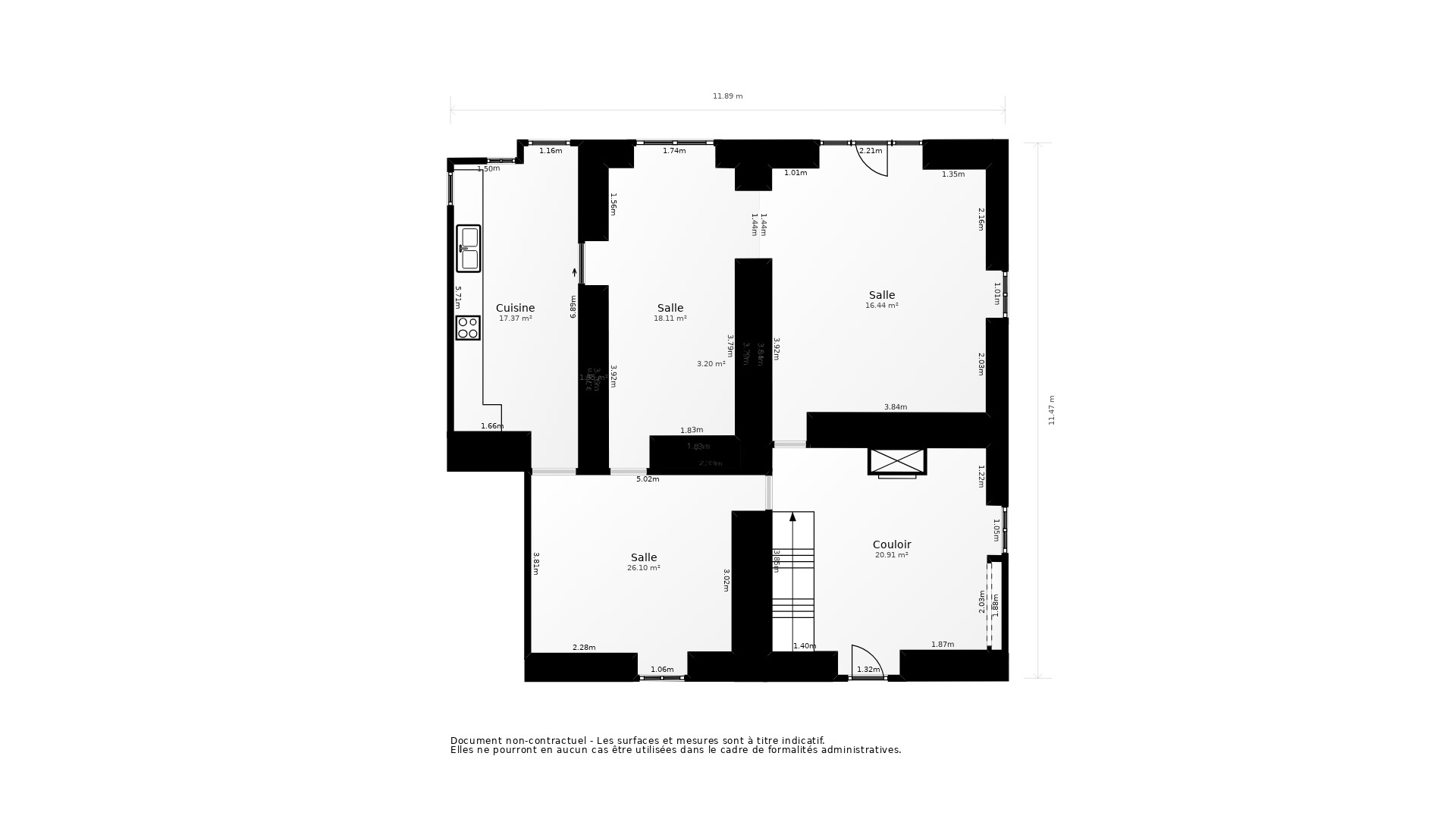 Vente Maison MAREUIL EN PERIGORD - 6 pièces - 181 m² - (24340)