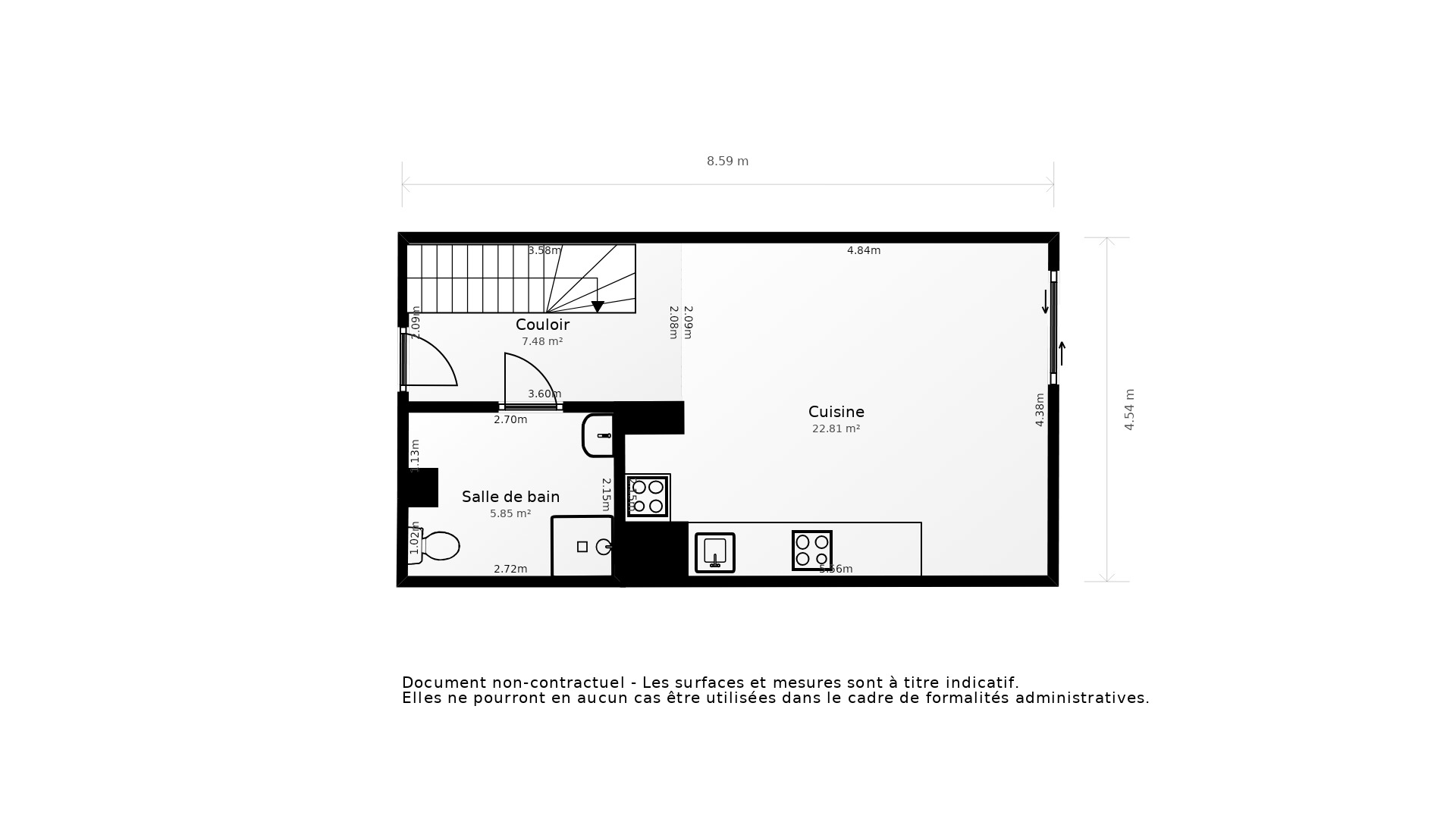 Vente Maison PAREMPUYRE - 5 pièces - 77 m² - (33290)