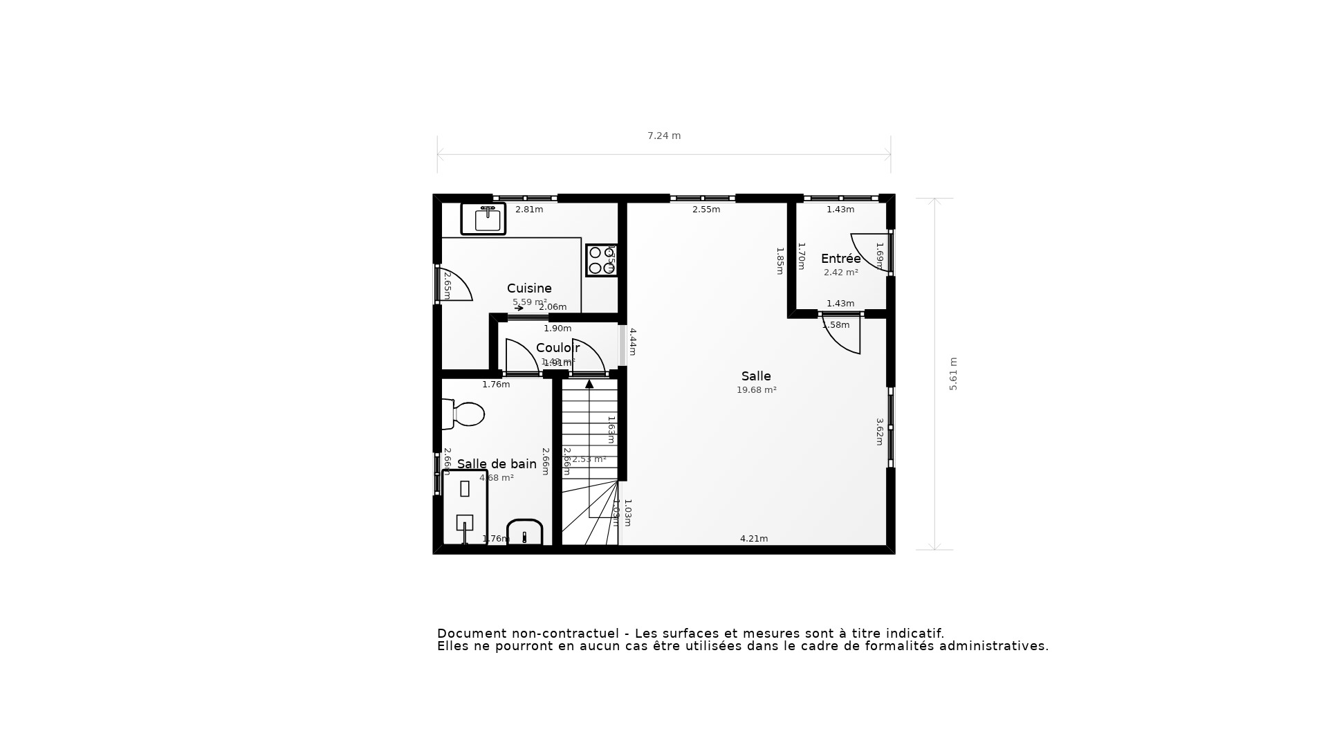 Vente Maison AUBERGENVILLE - 4 pièces - 58 m² - (78410)