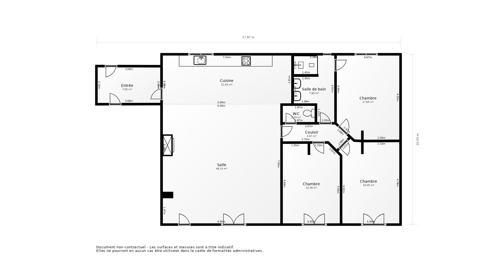 Vente Maison CADILLAC SUR GARONNE - 4 pièces - 96 m² - (33410)