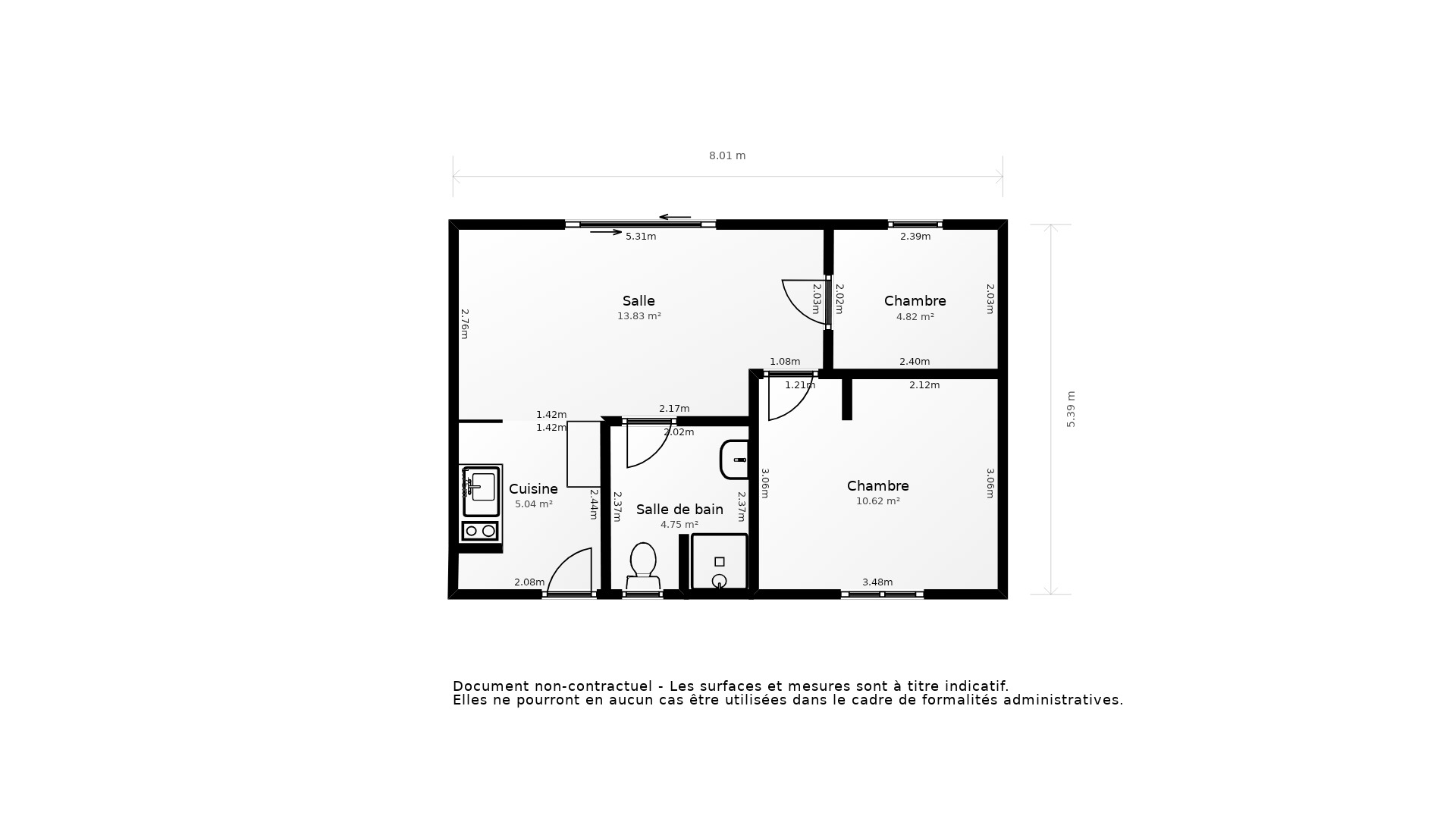 Vente Maison HOURTIN - 3 pièces - 41 m² - (33990)