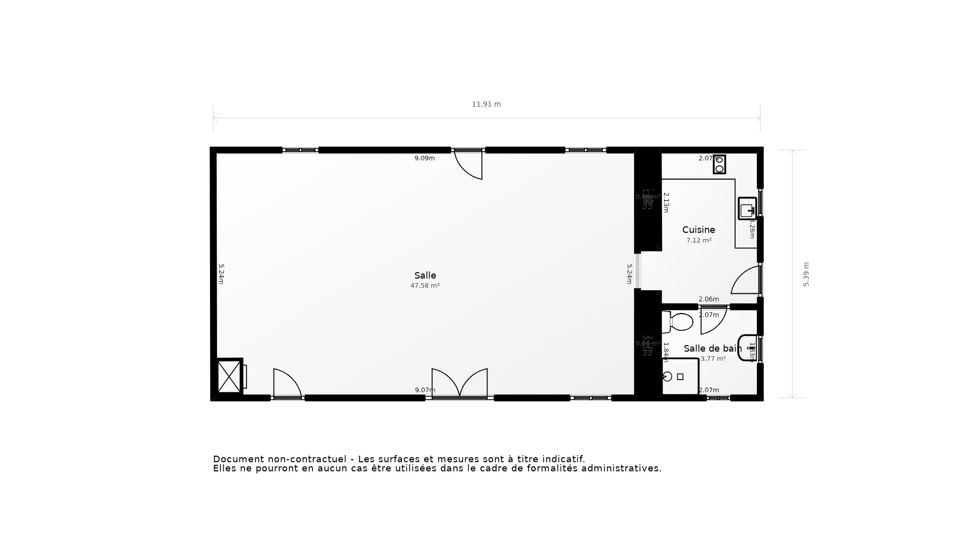 Vente Maison JUMILHAC LE GRAND - 7 pièces - 300 m² - (24630)