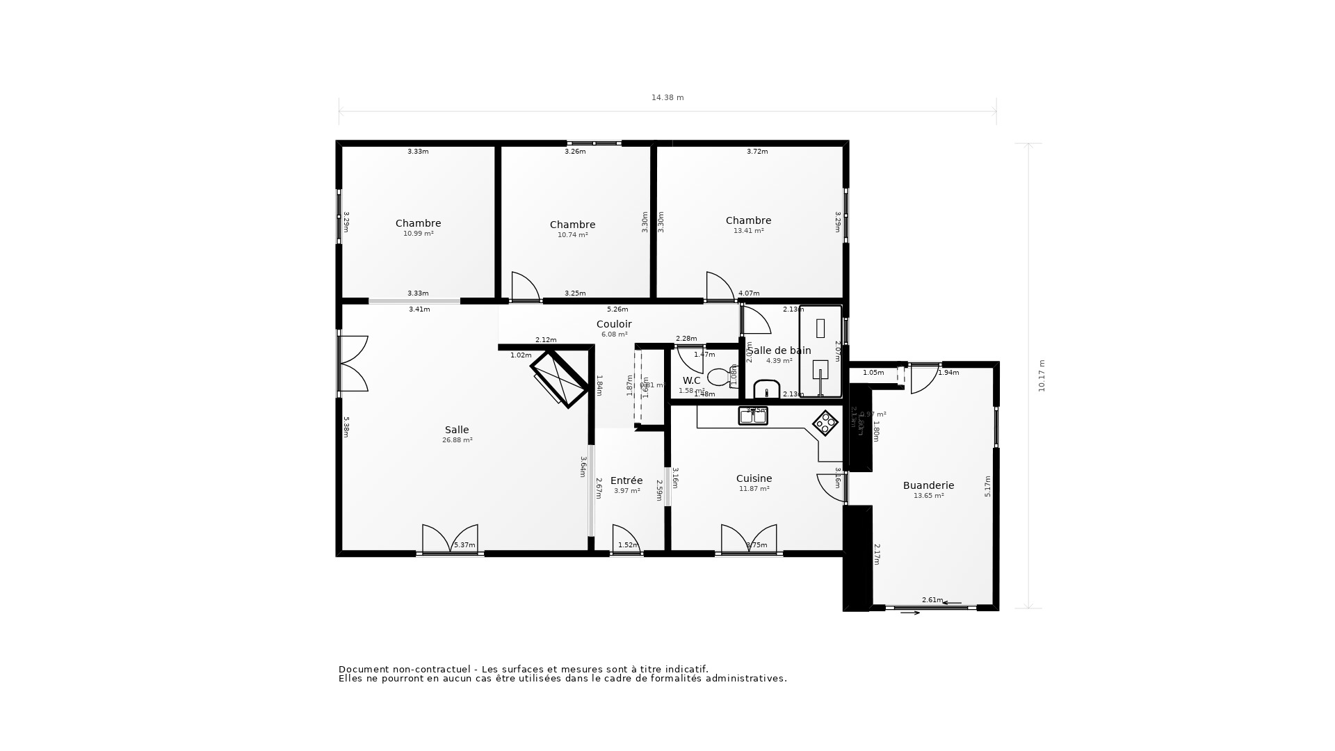 Vente Maison TOURNEFEUILLE - 4 pièces - 95 m² - (31170)