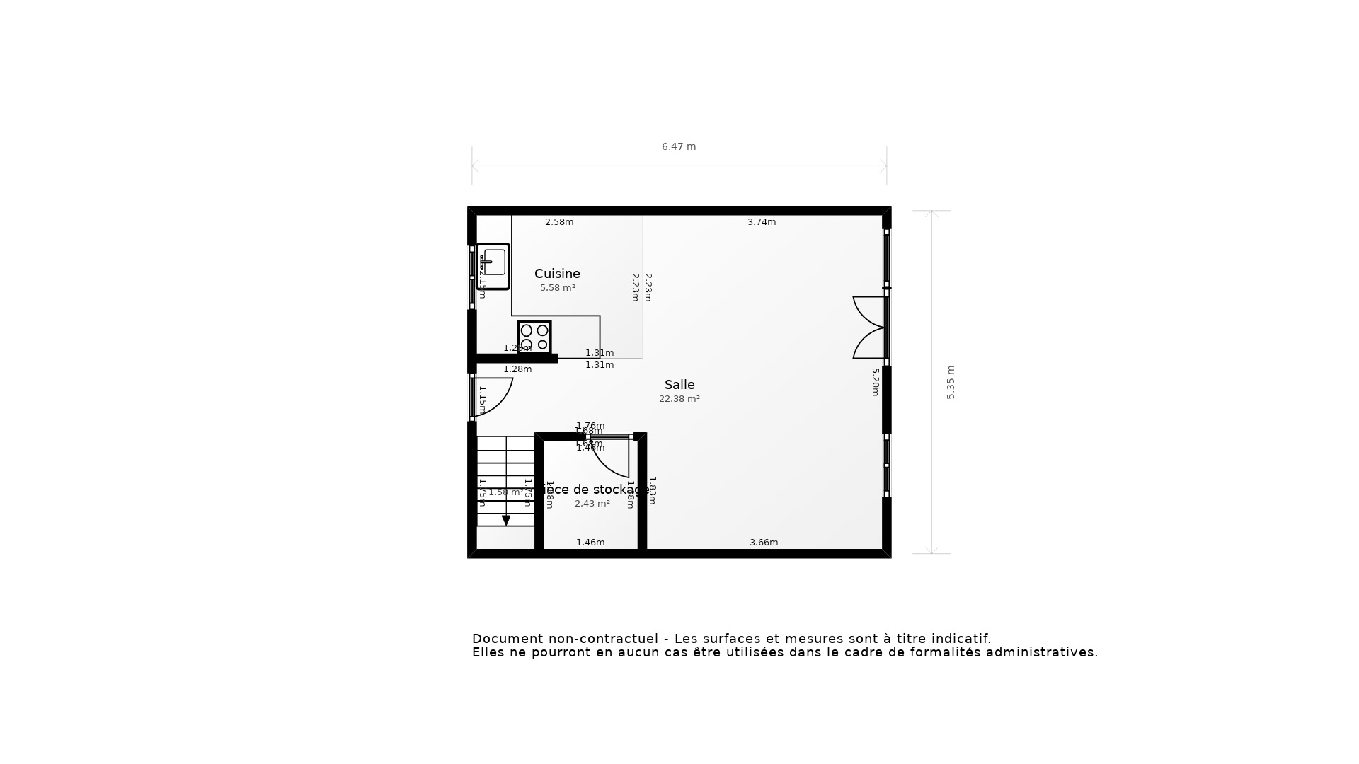 Vente Maison MIOS - 3 pièces - 67 m² - (33380)
