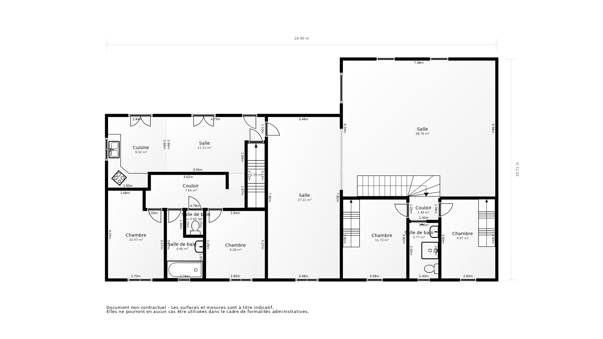 Vente Maison ATHEE SUR CHER - 6 pièces - 146 m² - (37270)