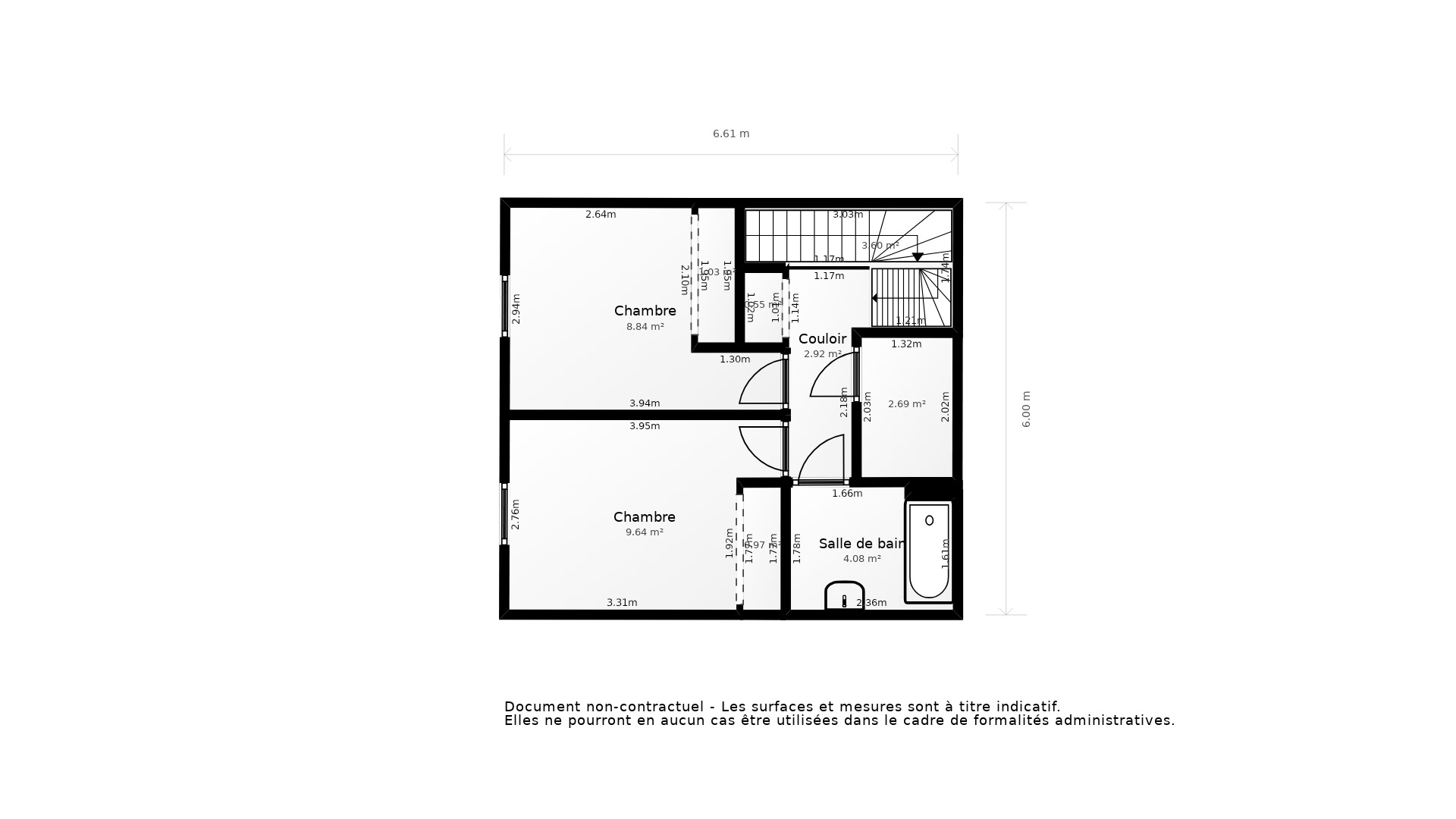 Vente Appartement ST JEAN - 3 pièces - 65 m² - (31240)