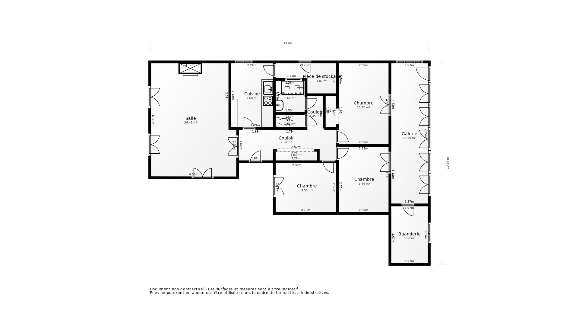 Vente Maison PESSAC - 4 pièces - 97 m² - (33600)