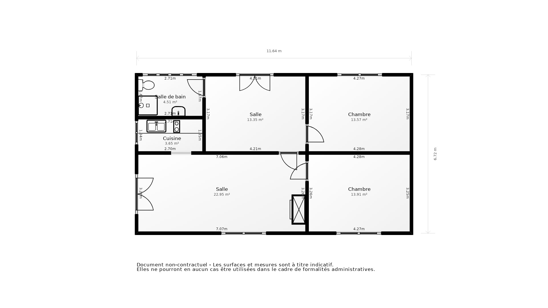 Vente Maison LACANAU - 3 pièces - 65 m² - (33680)