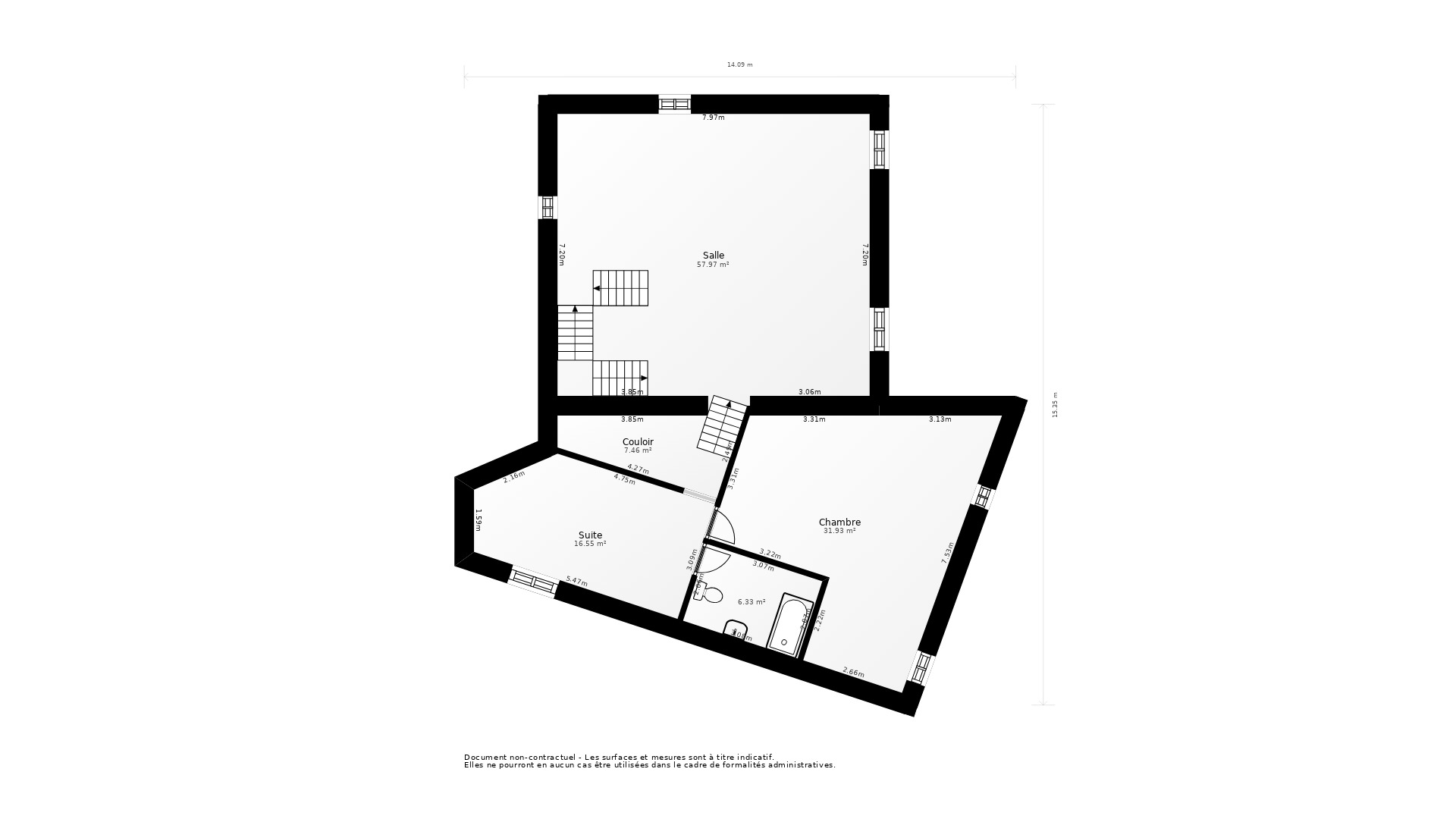 Vente Maison BUSSEROLLES - 4 pièces - 205 m² - (24360)