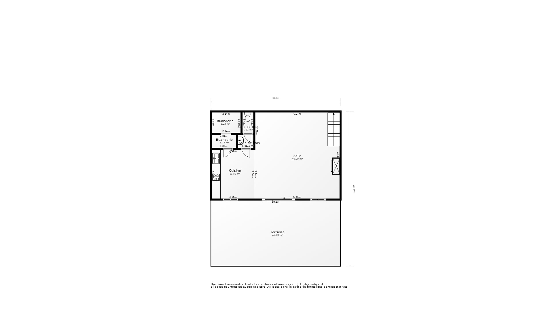 Vente Maison OULLINS - 5 pièces - 121,5 m² - (69600)