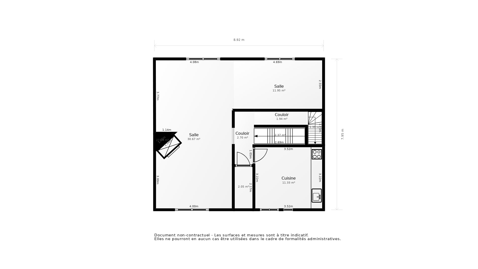 Vente Maison ROSPORDEN - 5 pièces - 90 m² - (29140)