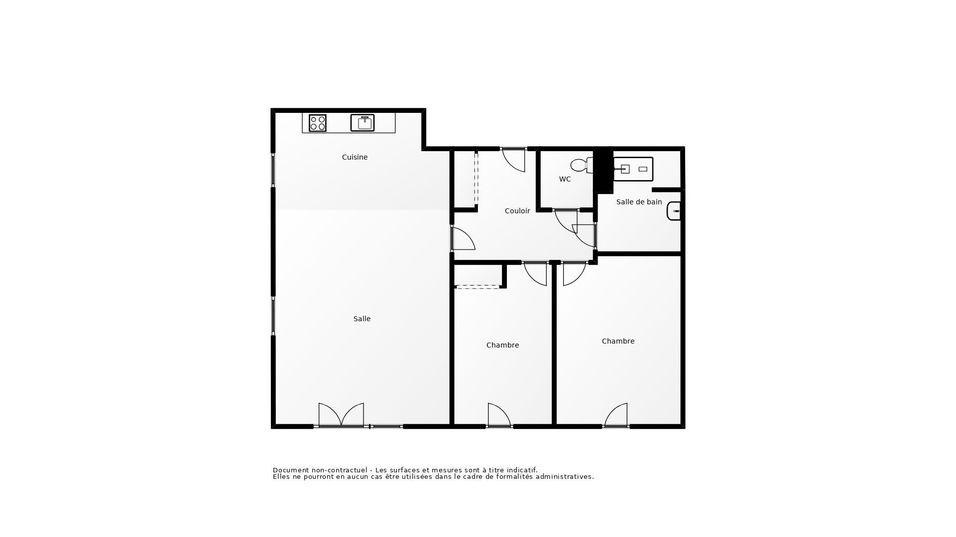 Vente Appartement BRUGES - 3 pièces - 68 m² - (33520)