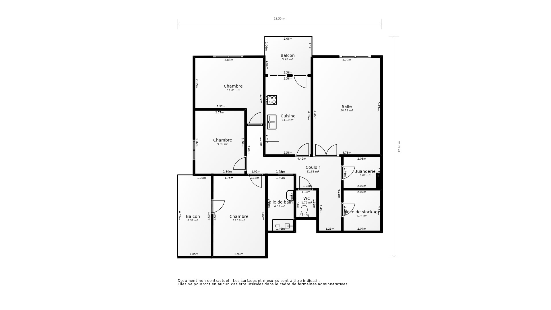 Vente Appartement ST PRIEST - 4 pièces - 83 m² - (69800)
