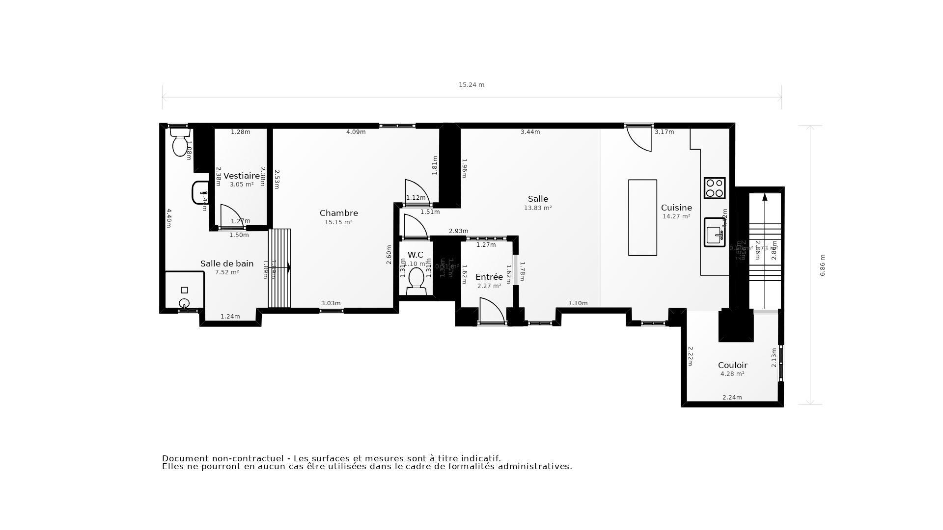 Vente Maison RIBERAC - 4 pièces - 90 m² - (24600)