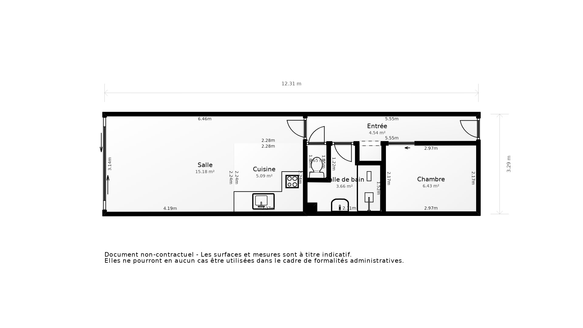 Vente Appartement PALAVAS LES FLOTS - 2 pièces - 39 m² - (34250)