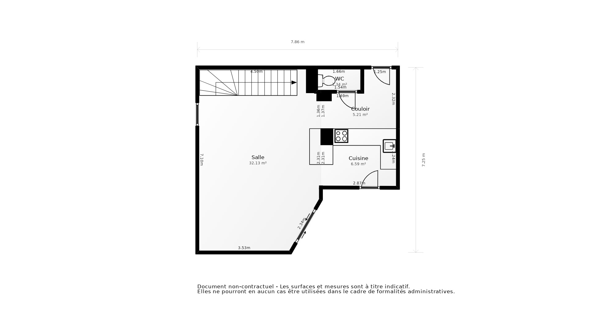 Vente Appartement BORDEAUX - 4 pièces - 75 m² - (33300)