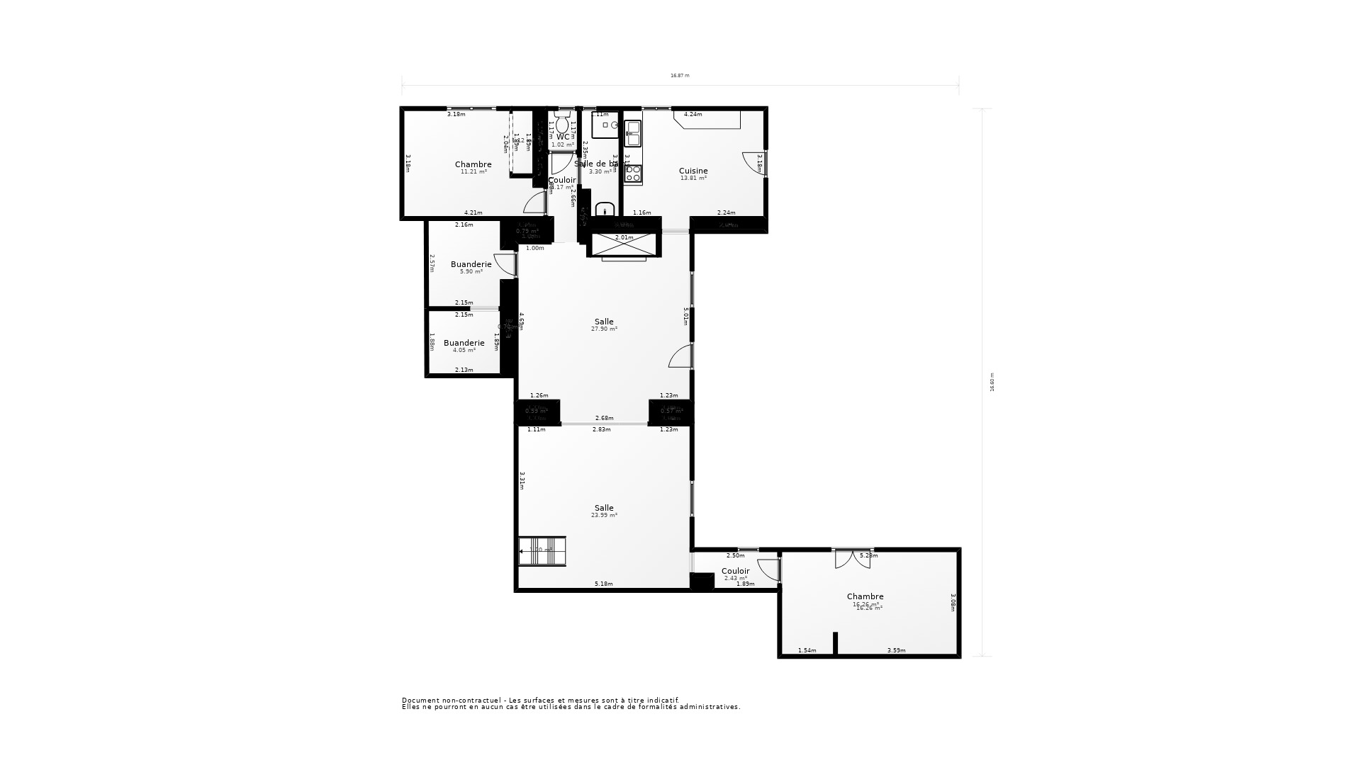 Vente Maison LABASTIDE ST PIERRE - 4 pièces - 91 m² - (82370)