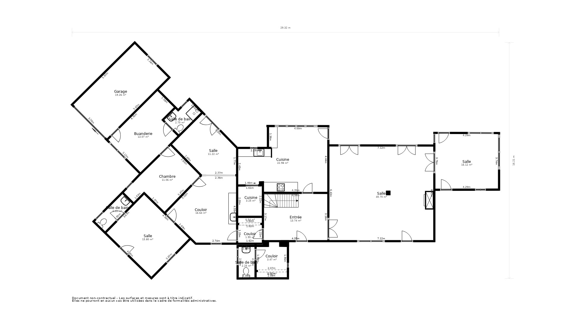 Vente Maison POULAINES - 11 pièces - 247 m² - (36210)
