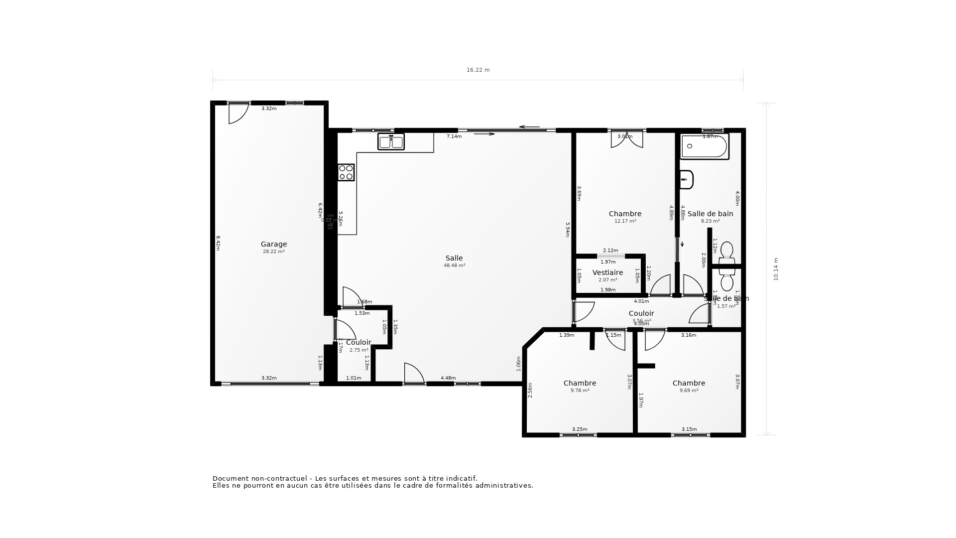 Vente Maison LE THOU - 4 pièces - 99 m² - (17290)