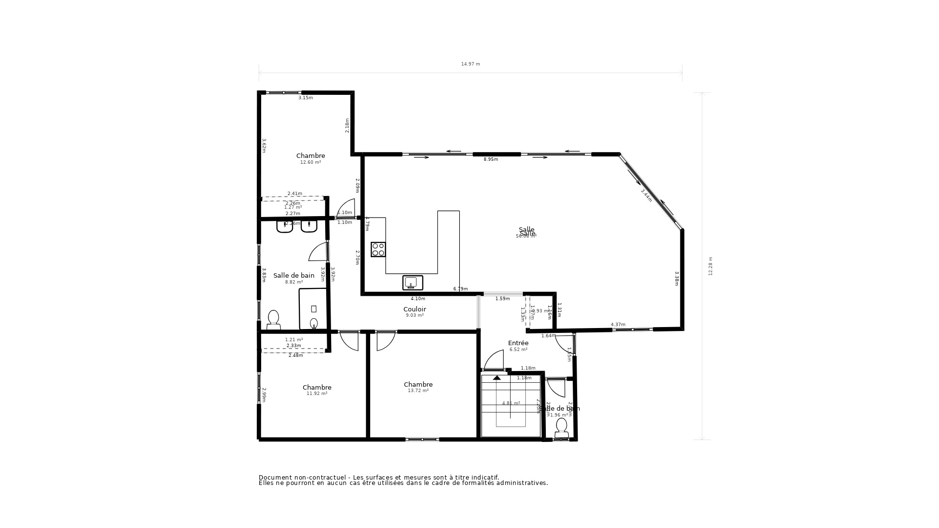 Vente Maison EGLISE NEUVE DE VERGT - 5 pièces - 114 m² - (24380)