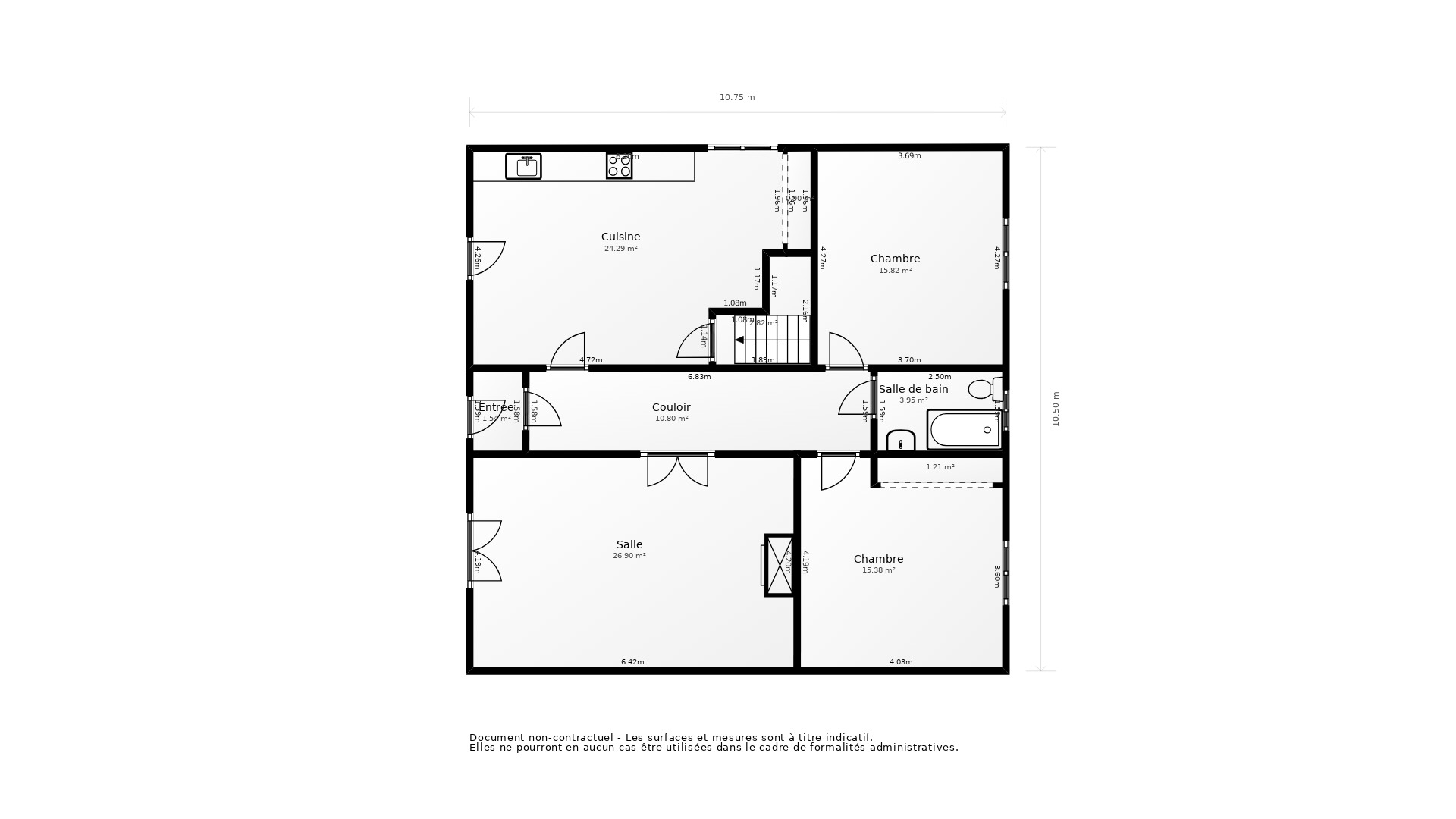 Vente Maison EGLISE NEUVE DE VERGT - 5 pièces - 87 m² - (24380)