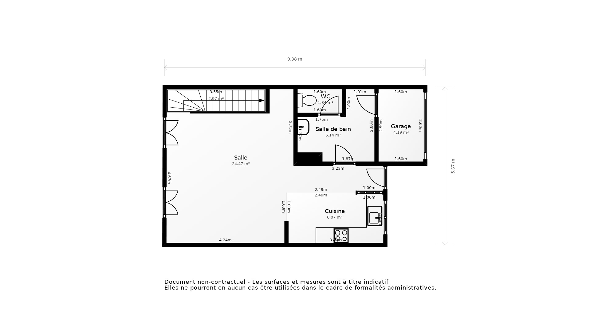 Vente Maison VILLENAVE D ORNON - 4 pièces - 85,6 m² - (33140)