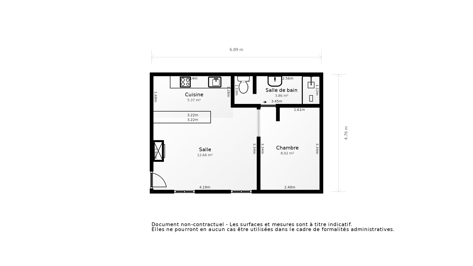 Vente Appartement LA ROCHELLE - 1 pièce - 30 m² - (17000)