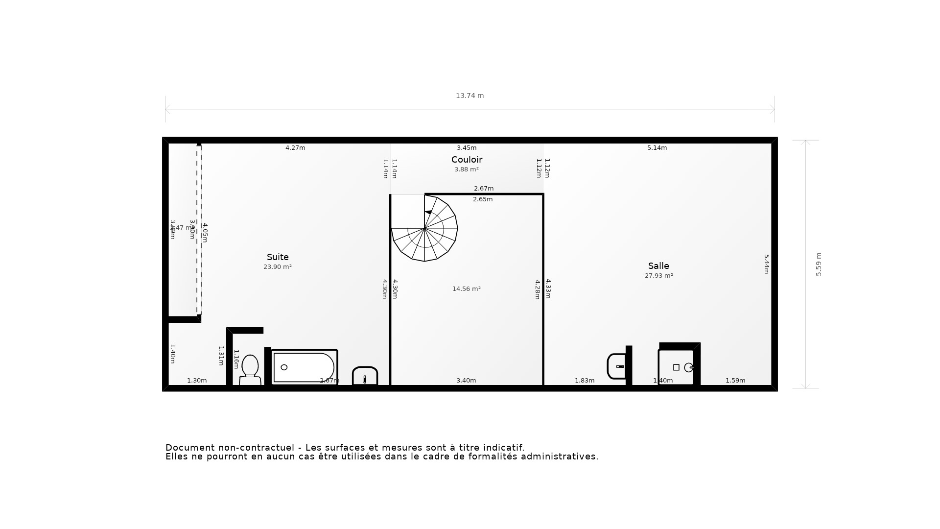 Vente Appartement BORDEAUX - 4 pièces - 114 m² - (33100)