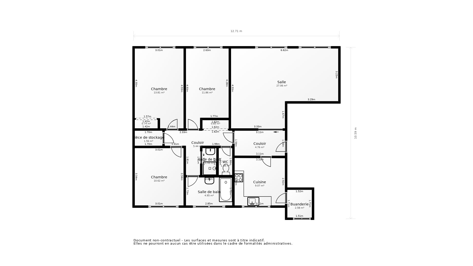 Vente Appartement BREST - 5 pièces - 90 m² - (29200)