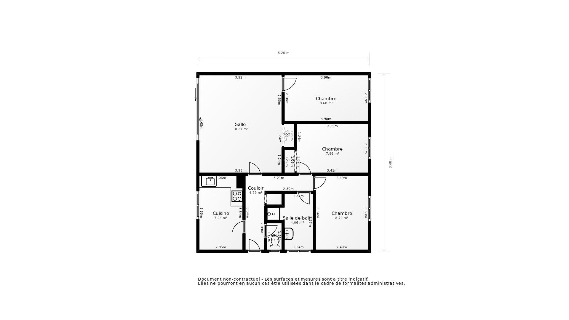 Vente Maison VILLENAVE D ORNON - 4 pièces - 70 m² - (33140)