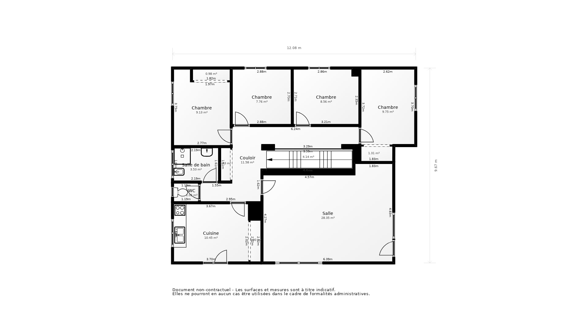 Vente Maison MONTASTRUC LA CONSEILLERE - 6 pièces - 126 m² - (31380)