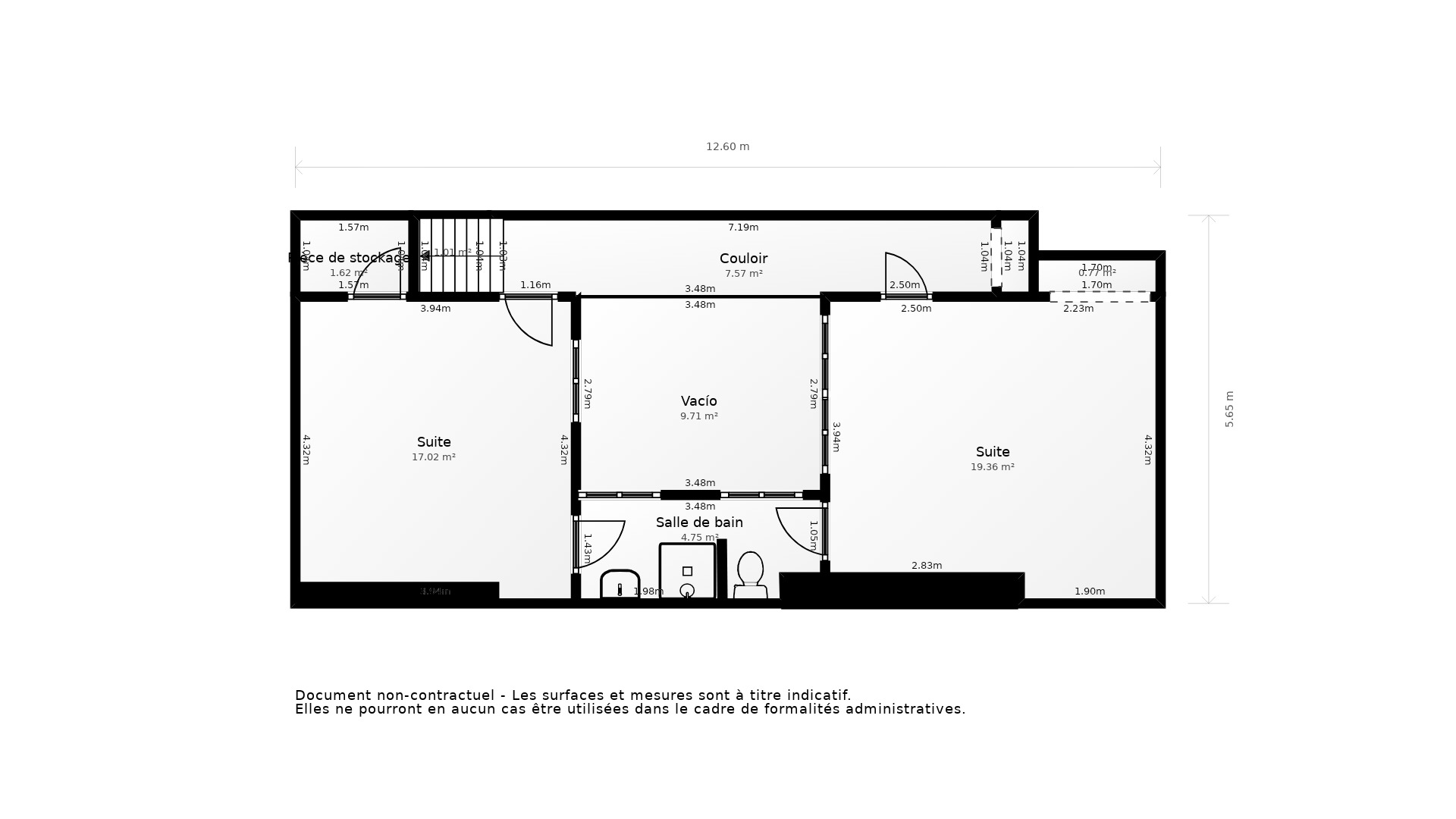 Vente Appartement BAYONNE - 5 pièces - 186 m² - (64100)
