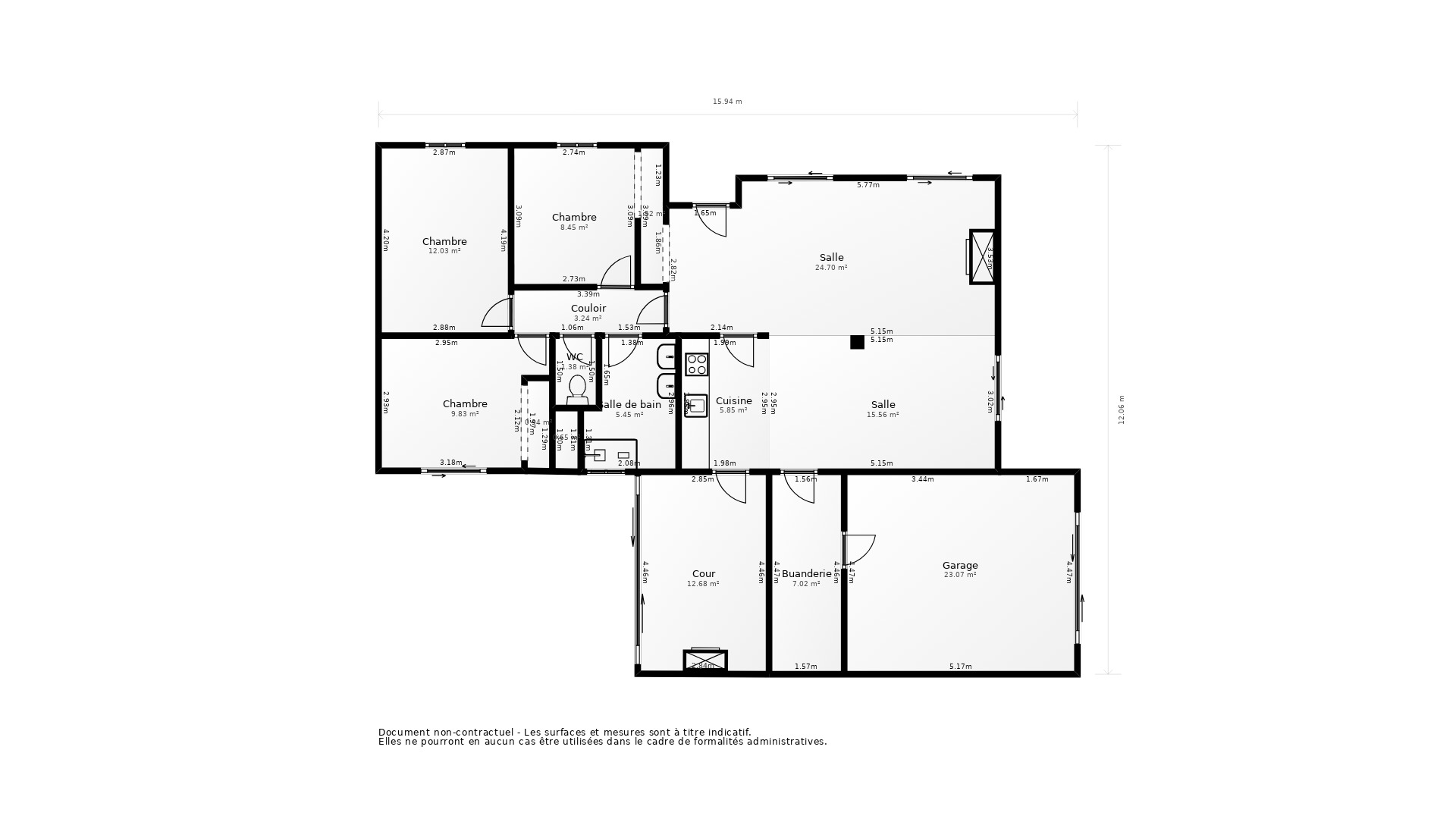 Vente Maison MARMANDE - 5 pièces - 133 m² - (47200)