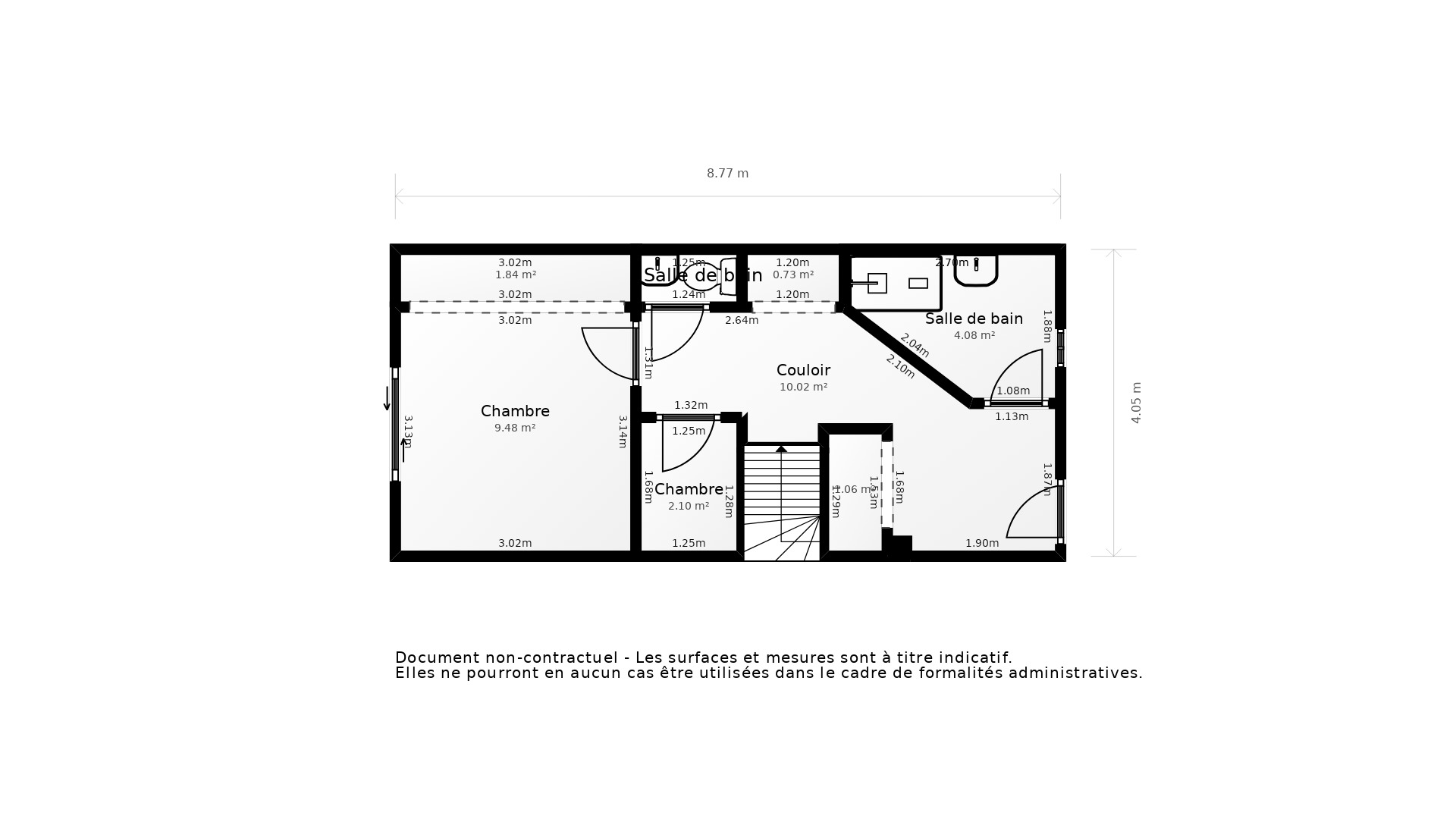 Vente Appartement BRUGES - 2 pièces - 64 m² - (33520)