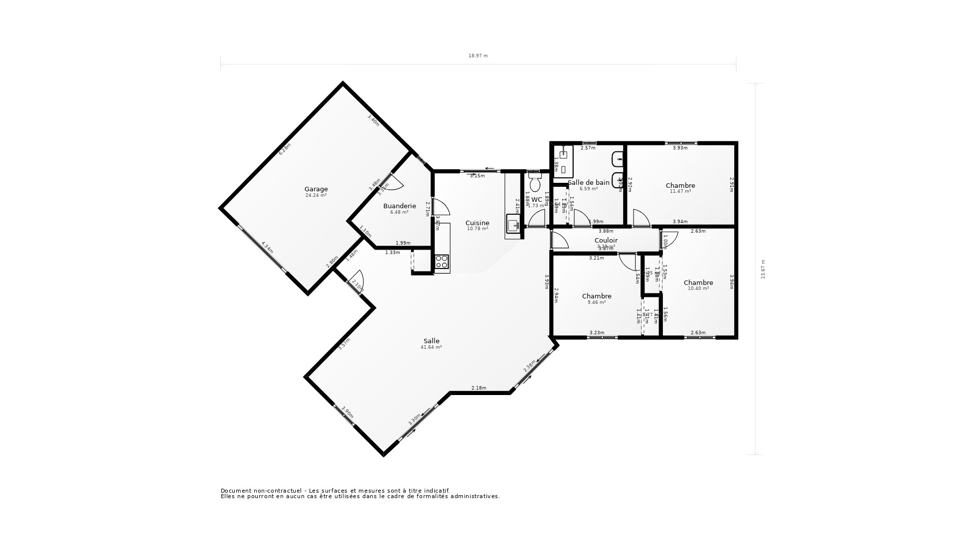 Vente Maison STE BAZEILLE - 4 pièces - 106 m² - (47180)