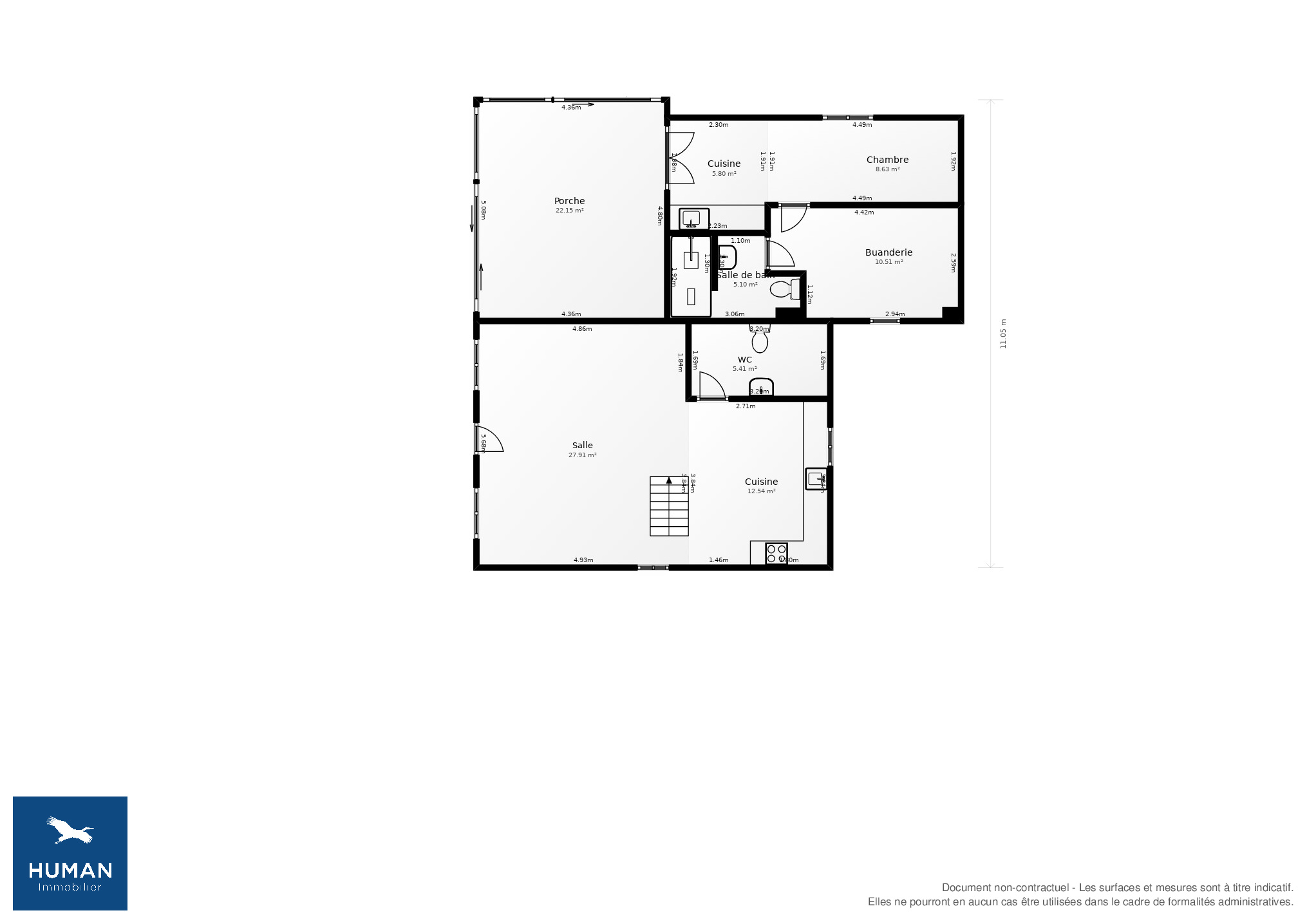 Vente Maison Mayrac - 4 pièces - 105,6 m² - (46200)