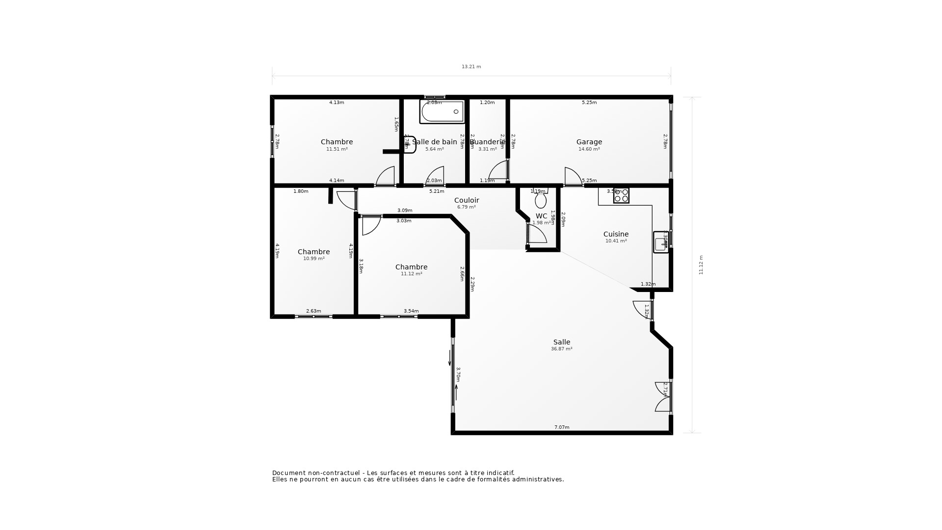 Vente Maison ST GIRONS D AIGUEVIVES - 4 pièces - 96 m² - (33920)