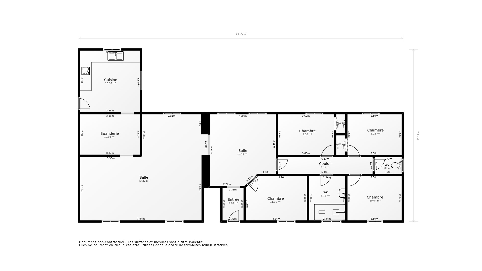 Vente Maison SADIRAC - 6 pièces - 140 m² - (33670)