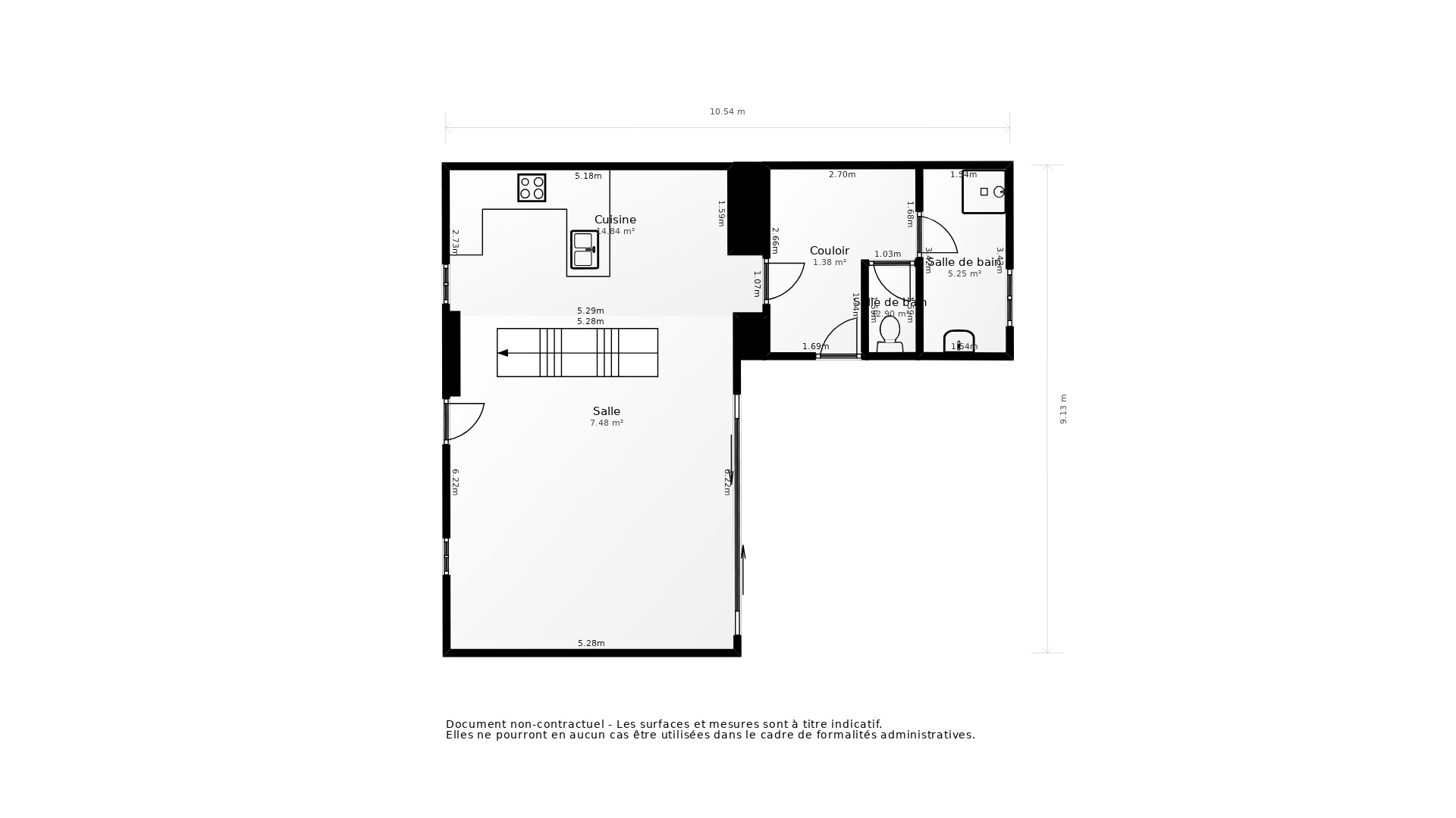 Vente Maison ST THEGONNEC LOC EGUINER - 5 pièces - 133 m² - (29410)